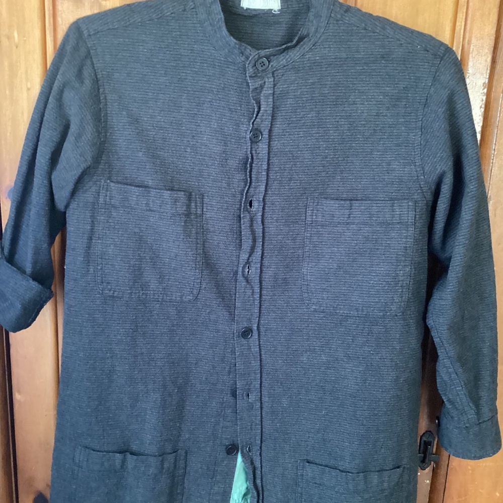 CP shades button down cotton small/medium top very good..unique..thin jacket